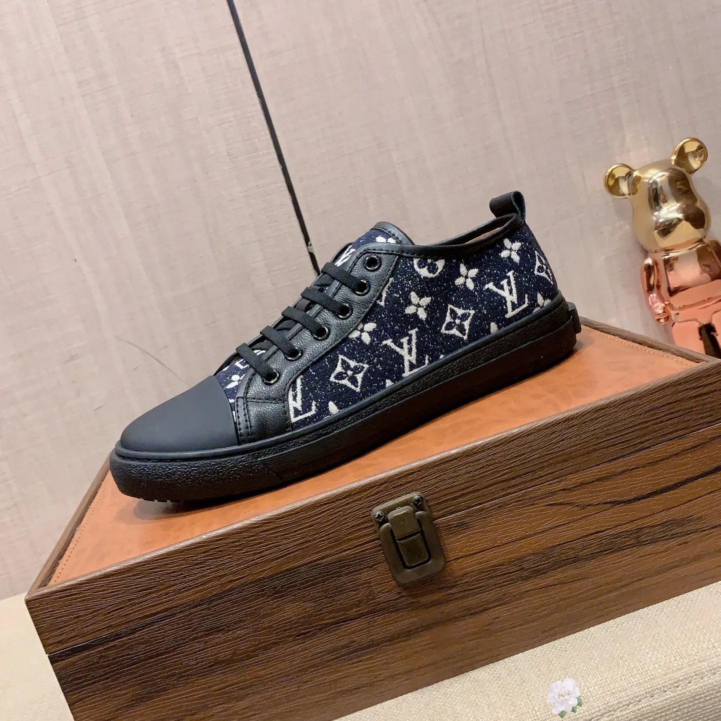 Men's Men's Shoes 💰400💰💰🎩🎩[Lightning][Lightning] "Lv*" Latest•hot style casual shoes, top brand [Seduce] luxury~purchase, top~quality. [Strong] The upper is made of imported breathable fabric with cowhide material ➕ breathable sheepskin feet (•) and fine workmanship. Original stylish and stylish soft rubber wear-resistant and non-slip outsole, light and comfortable on the feet, the real thing looks better when photographed, 0128: code: 38-44, 2️⃣ colors selected